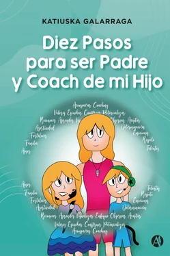 Katiuska Galarraga Diez Pasos para ser Padre y Coach de mi Hijo обложка книги