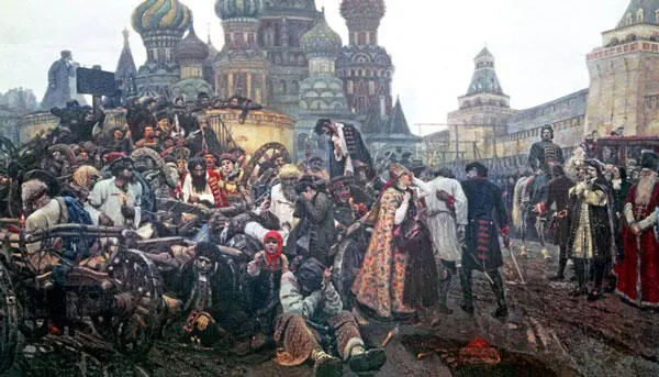 Утро стрелецкой казни Художник В И Суриков Одновременно похожими методами - фото 11