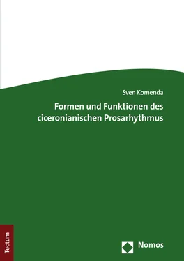 Sven Komenda Formen und Funktionen des ciceronianischen Prosarhythmus обложка книги
