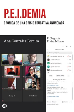 Ana González Pereira P.E.I.demia: Crónica de una crisis educativa anunciada обложка книги