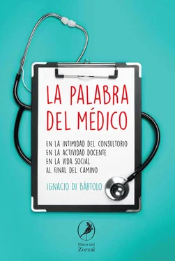 Ignacio Di Bártolo La palabra del médico обложка книги