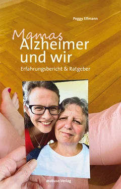 Peggy Elfmann Mamas Alzheimer und wir обложка книги