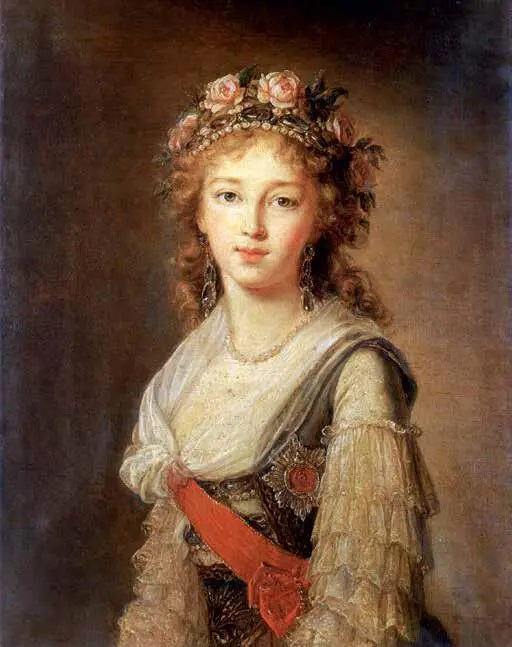 Великая княгиня Елизавета Алексеевна Неизвестный художник Как уже - фото 7