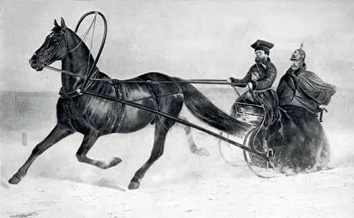 Николай I в санях С картины Н Е Сверчкова 1840е гг Ни громоздкая система - фото 15
