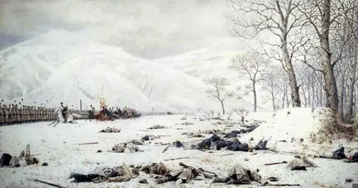 ШипкаШейново Скобелев под Шипкой Художник В В Верещагин 1878 г Но - фото 47