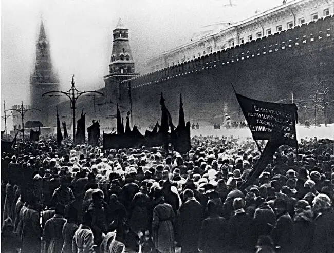 Похороны В И Ленина Москва январь 1924 г В те годы пока проводился НЭП - фото 32