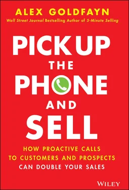 Alex Goldfayn Pick Up The Phone and Sell обложка книги