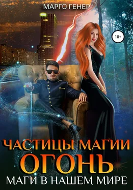 Марго Генер Частицы магии. Огонь. Маги в нашем мире обложка книги