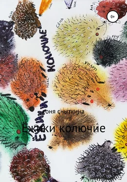 Антонина Сныткина Ёжики колючие обложка книги