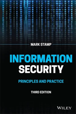 Mark Stamp Information Security обложка книги