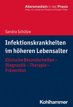 Sandra Schütze Infektionskrankheiten im höheren Lebensalter обложка книги