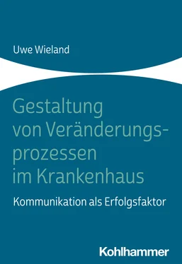 Uwe Wieland Gestaltung von Veränderungsprozessen im Krankenhaus обложка книги