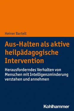 Heiner Bartelt Aus-Halten als aktive heilpädagogische Intervention обложка книги