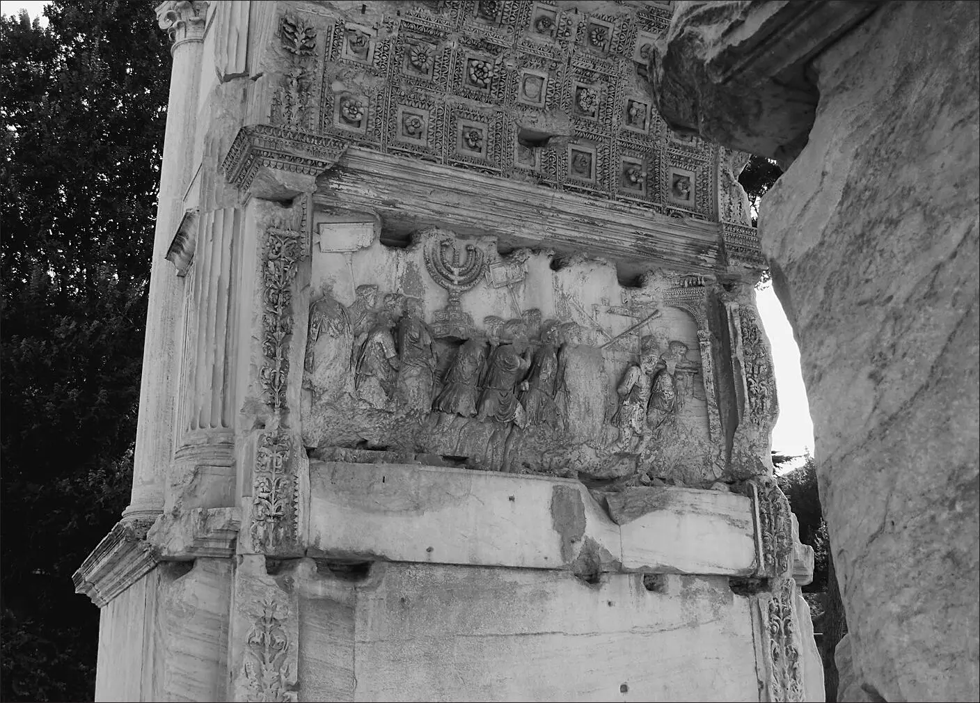 Titusbogen in Rom heute Forum Romanum nach dem Sieg wird Kriegsbeute aus dem - фото 74