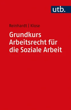 Jörg Reinhardt Grundkurs Arbeitsrecht für die Soziale Arbeit