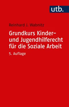 Reinhard J. Wabnitz Grundkurs Kinder- und Jugendhilferecht für die Soziale Arbeit обложка книги