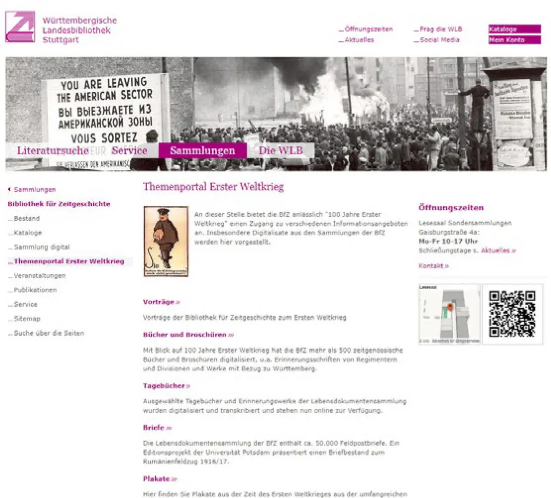 Abb 3 Screenshot Themenportal Erster Weltkrieg Württembergische - фото 17