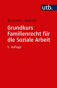 Reinhard J. Wabnitz Grundkurs Familienrecht für die Soziale Arbeit обложка книги