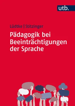 Ulrike Lüdtke Pädagogik bei Beeinträchtigungen der Sprache обложка книги