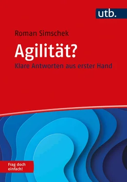 Roman Simschek Agilität? Frag doch einfach! обложка книги