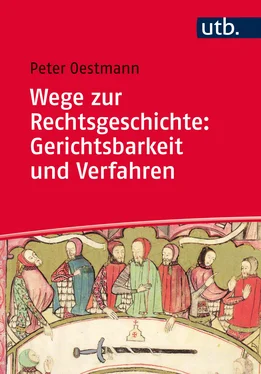 Peter Oestmann Wege zur Rechtsgeschichte: Gerichtsbarkeit und Verfahren обложка книги