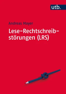 Andreas Mayer Lese-Rechtschreibstörungen (LRS) обложка книги