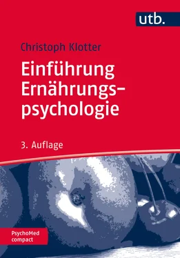 Johann Christoph Klotter Einführung Ernährungspsychologie обложка книги
