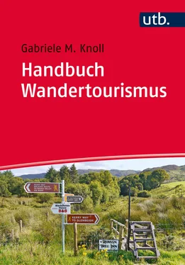 Gabriele M. Knoll Handbuch Wandertourismus обложка книги