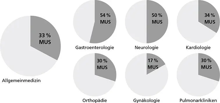Abb 13 Anteil unerklärter Körperbeschwerden medically unexplained symptoms - фото 15