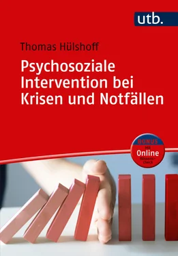 Thomas Hülshoff Psychosoziale Intervention bei Krisen und Notfällen обложка книги