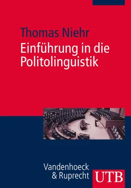 Thomas Niehr Einführung in die Politolinguistik обложка книги
