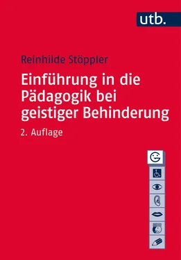 Reinhilde Stöppler Einführung in die Pädagogik bei geistiger Behinderung обложка книги