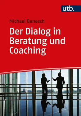 Michael Benesch Der Dialog in Beratung und Coaching обложка книги