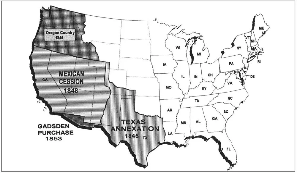 Karte 4 Die territoriale Expansion bis 1853 Auf den Kriegsschauplätzen - фото 13