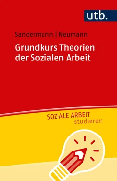 Philipp Sandermann Grundkurs Theorien der Sozialen Arbeit обложка книги