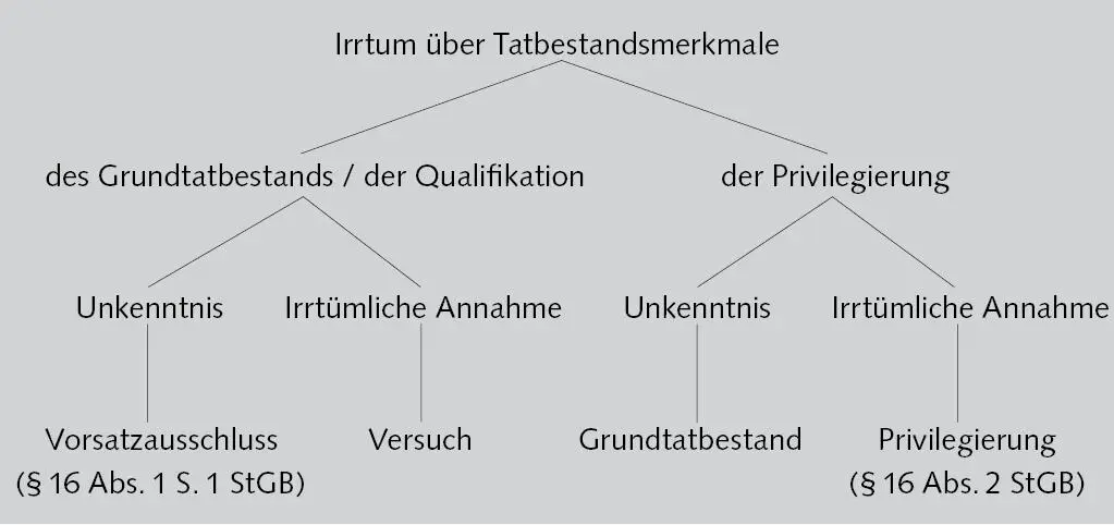 2 Irrtum über den Kausalverlauf 182Der Vorsatz des Täters muss sich auch auf - фото 4
