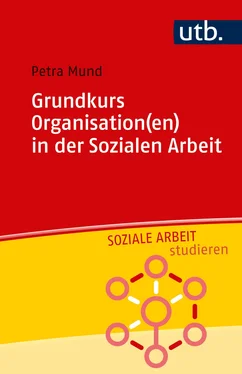 Petra Mund Grundkurs Organisation(en) in der Sozialen Arbeit обложка книги