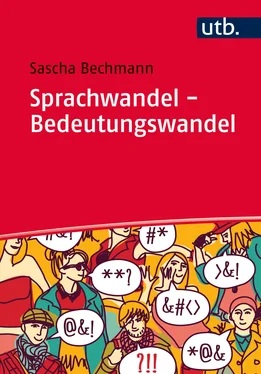 Sascha Bechmann Sprachwandel - Bedeutungswandel обложка книги