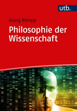 Georg Römpp Philosophie der Wissenschaft обложка книги