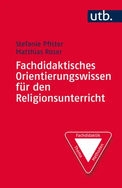 Stefanie Pfister Fachdidaktisches Orientierungswissen für den Religionsunterricht обложка книги