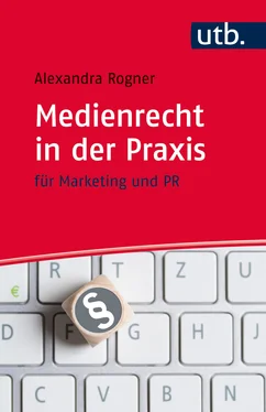 Alexandra Rogner Medienrecht in der Praxis обложка книги