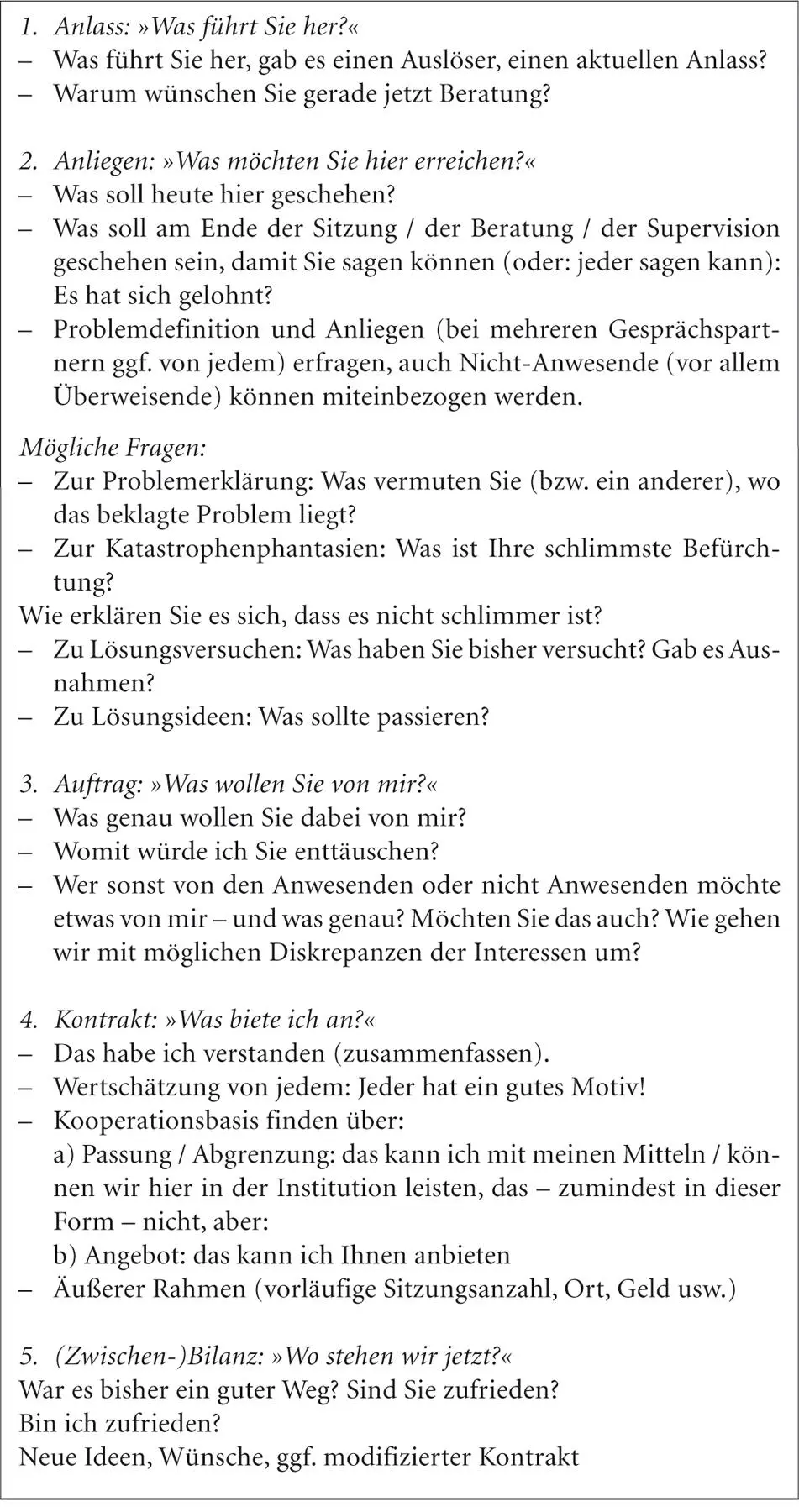 Abb 3 Vom Anlass über das Anliegen zum Contracting Ein Leitfaden für das - фото 5