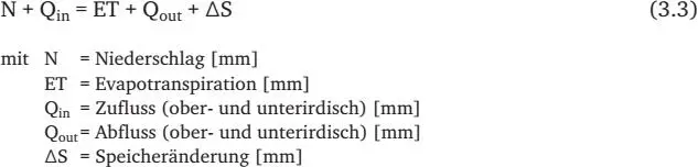 Die Wasserhaushaltsgleichung ist die zentrale Gleichung für alle - фото 21