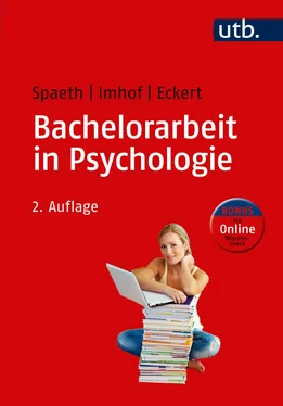 Margarete Imhof Bachelorarbeit in Psychologie обложка книги