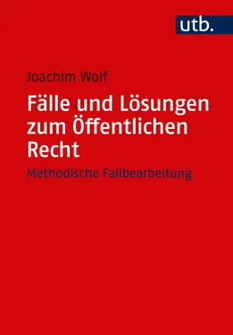 Joachim Wolf Fälle und Lösungen zum Öffentlichen Recht обложка книги