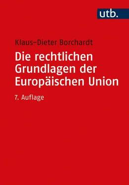 Klaus-Dieter Borchardt Die rechtlichen Grundlagen der Europäischen Union обложка книги