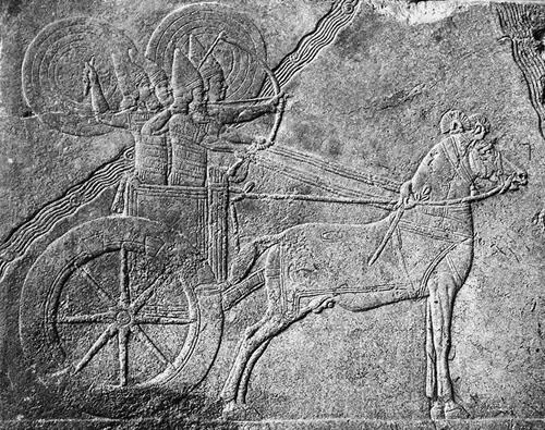 Рис 7 Ассирийская боевая колесница Опасная для ассирийцев коалиция сирийских - фото 7