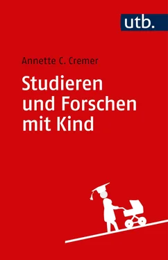 Annette Caroline Cremer Studieren und Forschen mit Kind обложка книги