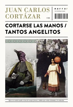 Juan Carlos Cortázar Cortarse las manos / Tantos angelitos обложка книги