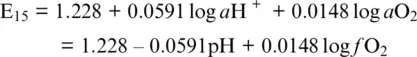 where a and f denote activity and fugacity respectively pH log a H and it - фото 21